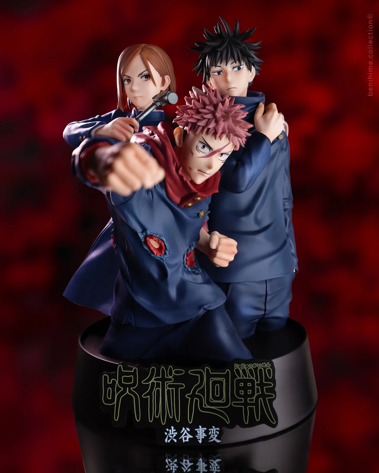Fushiguro Megumi, Itadori Yuji e Kugisaki Nobara de Jujutsu Kaisen - Unfold Store